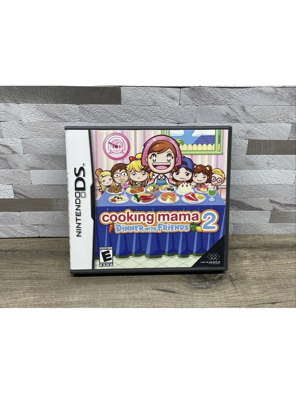 Cooking Mama 2: Dinner With Friends (Nintendo DS, 2007) CIB TESTED **NEAR MINT**